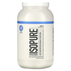 Thuốc bổ Isopure Low Carb Protein Powder Vanilla 3 lb (1.36 kg) 089094022372