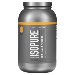 Thuốc bổ Isopure Zero Carb Protein Powder Vanilla Salted Caramel 3 lb (1.36 kg) 089094024833
