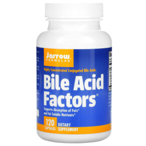 Thuốc bổ Jarrow Formulas Bile Acid Factors 120 Capsules 790011240020