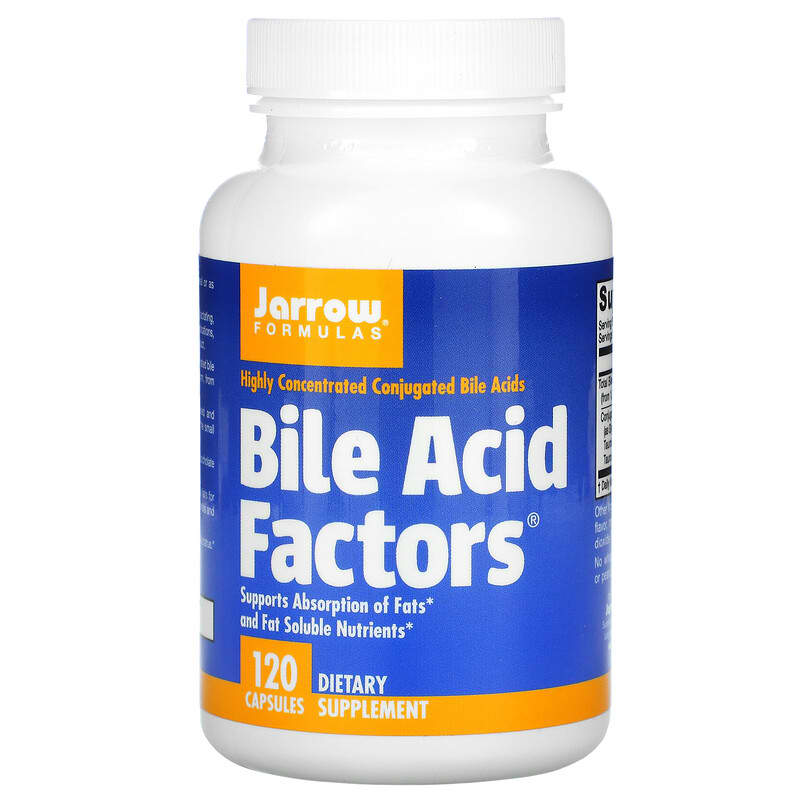 Jarrow Formulas Bile Acid Factors 120 Capsules 6 Thực phẩm chức năng Jarrow Formulas Bile Acid Factors 120 Capsules 790011240020