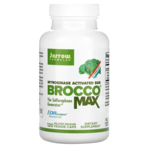 Thuốc bổ Jarrow Formulas BroccoMax 120 Delayed Release Veggie Caps 790011202110