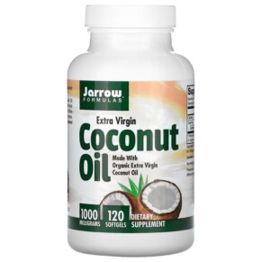 Thuốc bổ Jarrow Formulas Coconut Oil Extra Virgin 1.000 mg 120 Softgels 790011160472
