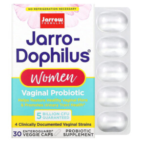 Thuốc bổ Jarrow Formulas Jarro-Dophilus Vaginal Probiotic Women 5 Billion 30 Veggie Caps 790011030515