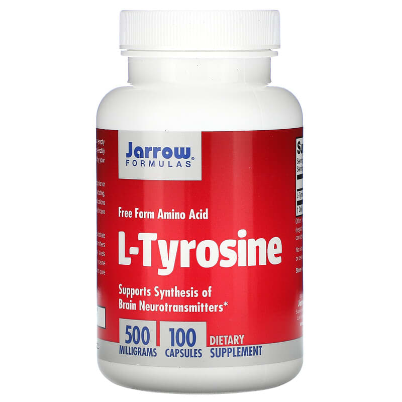 Jarrow Formulas L-Tyrosine 500 mg 100 Capsules 6 Thực phẩm chức năng Jarrow Formulas L-Tyrosine 500 mg 100 Capsules 790011150015