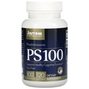 Thuốc bổ Jarrow Formulas PS 100 Phosphatidylserine 100 mg 120 Softgels 790011160595