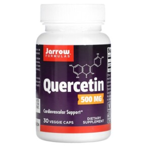Thuốc bổ Jarrow Formulas Quercetin 500 mg 30 Veggie Caps 790011141235