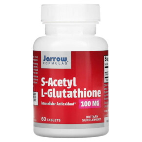 Thuốc bổ Jarrow Formulas S-Acetyl L-Glutathione 100 mg 60 Tablets 790011150695
