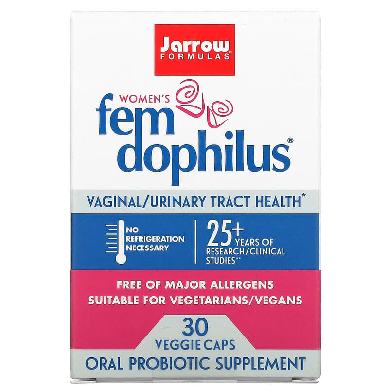 Jarrow Formulas Women's Fem Dophilus 30 Veggie Caps 6 Thực phẩm chức năng Jarrow Formulas Women's Fem Dophilus 30 Veggie Caps 790011030416
