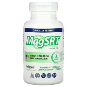Thuốc bổ Jigsaw Health MagSRT Time-Release Magnesium 240 Tablets 876634000620