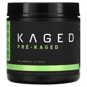 Thuốc bổ Kaged PRE-KAGED Pre-Workout Grape 1.27 lb (574 g) 855894008935