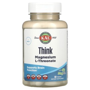 Thuốc bổ KAL Think Magnesium L-Threonate 60 Tablets 021245271932