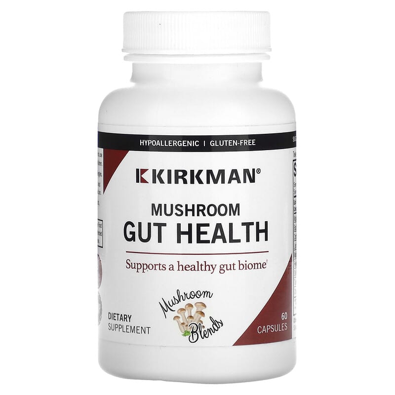 Kirkman Labs Mushroom Gut Health 60 Capsules 6 Thực phẩm chức năng Kirkman Labs Mushroom Gut Health 60 Capsules 812325028450