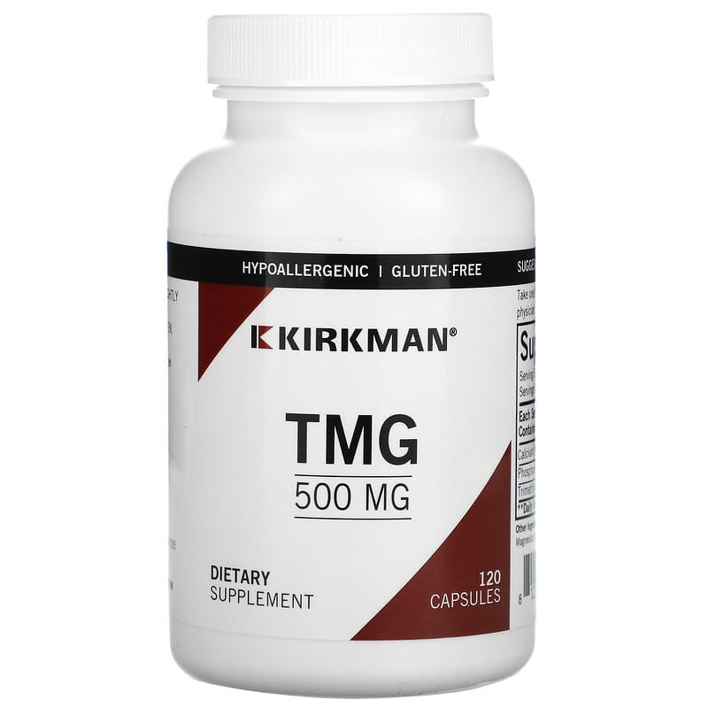 Kirkman Labs TMG 500 mg 120 Capsules 6 Thực phẩm chức năng Kirkman Labs TMG 500 mg 120 Capsules 812325021239
