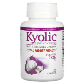 Thuốc bổ Kyolic Aged Garlic Extract Formula 108 100 Capsules 023542108416
