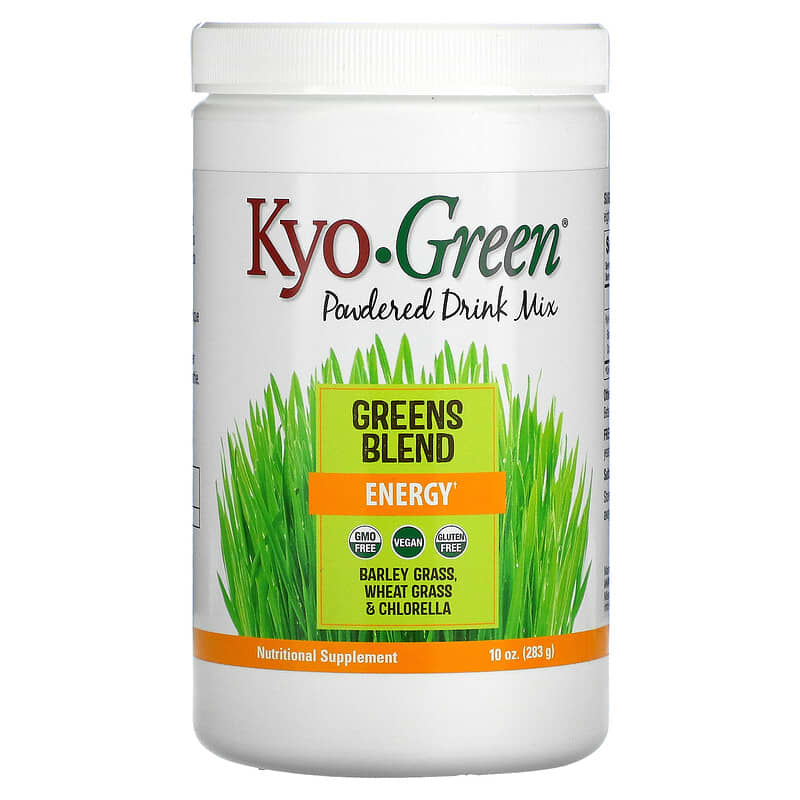 Kyolic Kyo-Green Powdered Drink Mix 10 oz (283 g) 6 Thực phẩm chức năng Kyolic Kyo-Green Powdered Drink Mix 10 oz (283 g) 023542700511