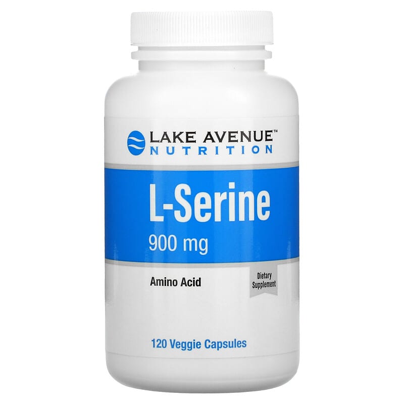 Lake Avenue Nutrition L-Serine 900 mg 120 Veggie Capsules 6 Thực phẩm chức năng Lake Avenue Nutrition L-Serine 900 mg 120 Veggie Capsules 898220017157