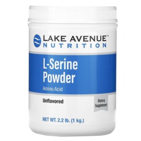 Thuốc bổ Lake Avenue Nutrition L-Serine Unflavored Powder 2.2 lb (1 kg) 898220014484