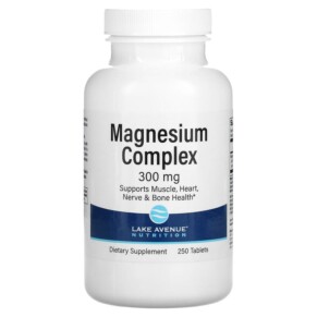 Thuốc bổ Lake Avenue Nutrition Magnesium Complex 300 mg 250 Tablets 898220016600