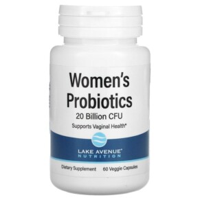 Thuốc bổ Lake Avenue Nutrition Women's Probiotics 20 Billion 60 Veggie Capsules 898220014248