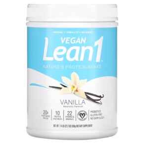 Thuốc bổ Lean1 Nature's Protein Shake Vanilla 1.4 lb (630 g) 810033014130