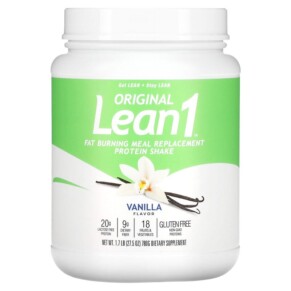 Thuốc bổ Lean1 Original Fat Burning Meal Replacement Protein Shake Vanilla 1.7 lbs (780 g) 810033010828
