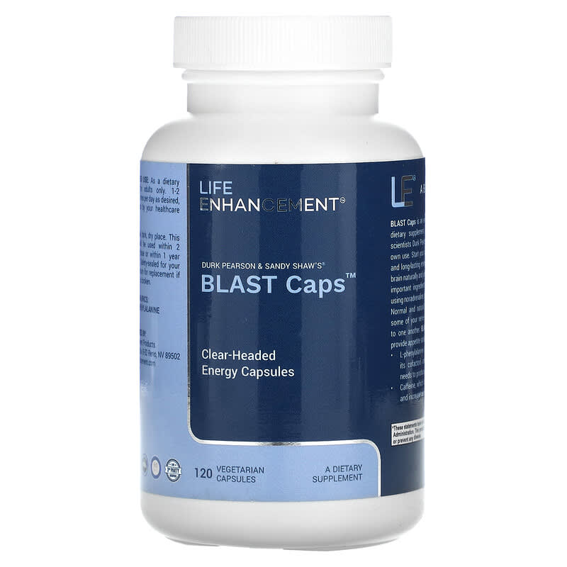 Life Enhancement Blast Caps 120 Vegetarian Capsules 6 Thực phẩm chức năng Life Enhancement Blast Caps 120 Vegetarian Capsules 603902013453