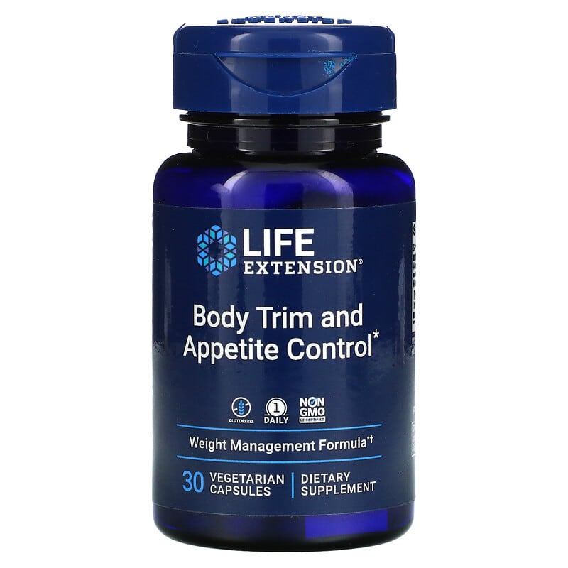 Life Extension Body Trim and Appetite Control 30 Vegetarian Capsules 6 Thực phẩm chức năng Life Extension Body Trim and Appetite Control 30 Vegetarian Capsules 737870250432