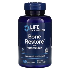 Thuốc bổ Life Extension Bone Restore with Vitamin K2 120 Capsules 737870172710