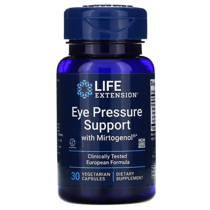 Life Extension Eye Pressure Support with Mirtogenol 30 Vegetarian Capsules 6 Thực phẩm chức năng Life Extension Eye Pressure Support with Mirtogenol 30 Vegetarian Capsules 737870151432