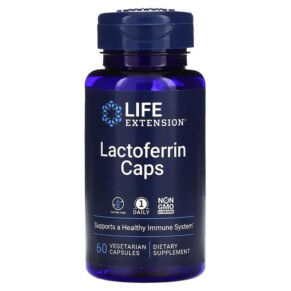 Thuốc bổ Life Extension Lactoferrin Caps 60 Vegetarian Capsules 737870168164