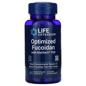 Thuốc bổ Life Extension Optimized Fucoidan with Maritech 926 60 Vegetarian Capsules 737870151364