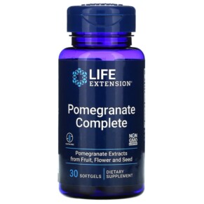 Thuốc bổ Life Extension Pomegranate Complete 30 Softgels 737870195337