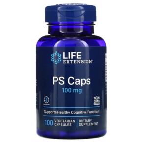 Thuốc bổ Life Extension PS Caps 100 mg 100 Vegetarian Capsules 737870167617