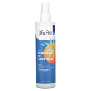 Thuốc bổ Life-flo Magnesium Oil Sport Spray 8 fl oz (237 ml) 645951836638