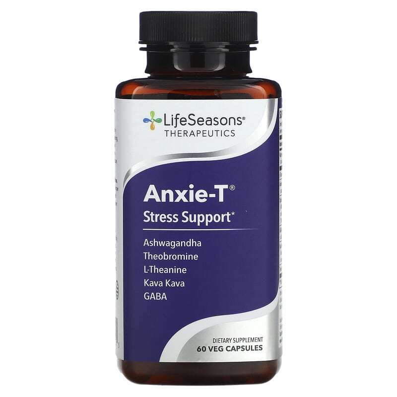 LifeSeasons Anxie-T Stress Support 60 Veg Capsules 6 Thực phẩm chức năng LifeSeasons Anxie-T Stress Support 60 Veg Capsules 853760002155