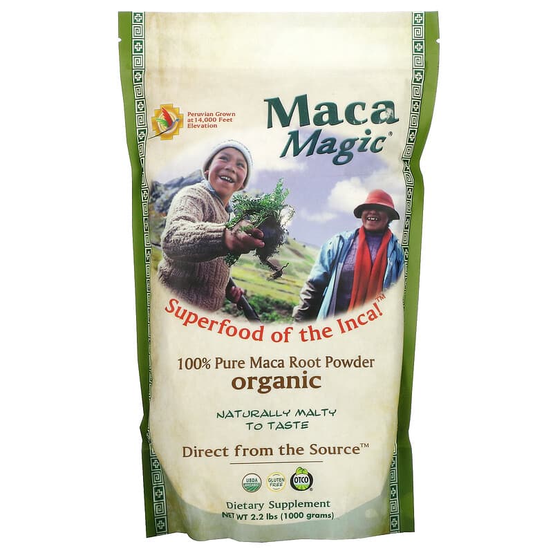 Maca Magic Organic 100% Pure Maca Root Powder 2.2 lbs (1.000 g) 6 Thực phẩm chức năng Maca Magic Organic 100% Pure Maca Root Powder 2.2 lbs (1.000 g) 838451000061