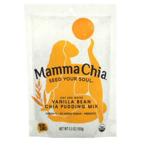 Thuốc bổ Mamma Chia Chia Pudding Mix Vanilla Bean 5.3 oz (150 g) 856516005417