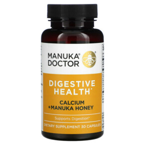 Thuốc bổ Manuka Doctor Digestive Health Calcium + Manuka Honey 30 Capsules 810057720413