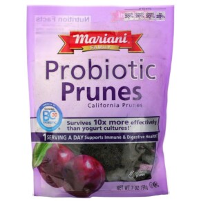 Thuốc bổ Mariani Dried Fruit Family Probiotic Prunes 7 oz (198 g) 071022340115