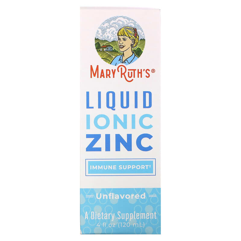 MaryRuth Organics Liquid Ionic Zinc Unflavored 4 fl oz (120 ml) 6 Thực phẩm chức năng MaryRuth Organics Liquid Ionic Zinc Unflavored 4 fl oz (120 ml) 856645008600