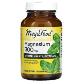 Thuốc bổ MegaFood Magnesium 300 mg 60 Capsules 051494103968
