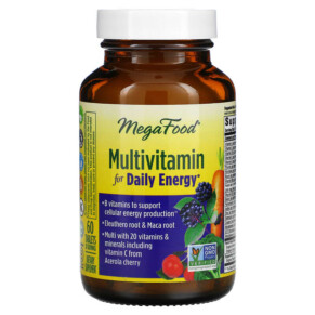 Thuốc bổ MegaFood Multivitamin For Daily Energy 60 Tablets 051494104637