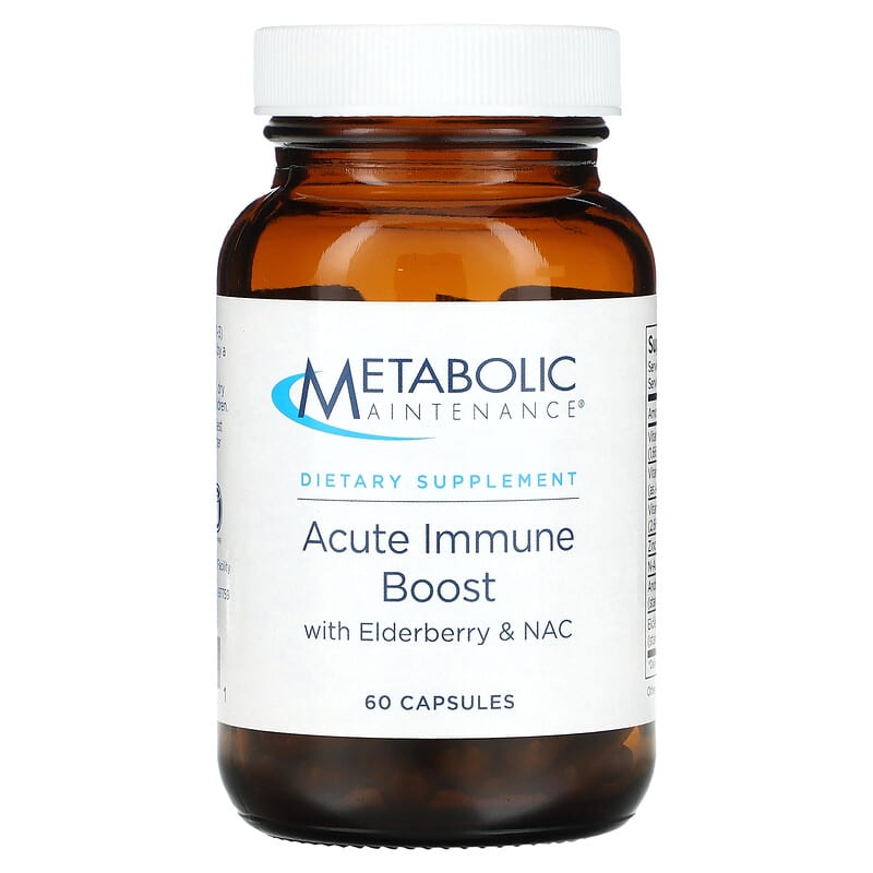 Metabolic Maintenance Acute Immune Boost 60 Capsules 6 Thực phẩm chức năng Metabolic Maintenance Acute Immune Boost 60 Capsules 838287007111
