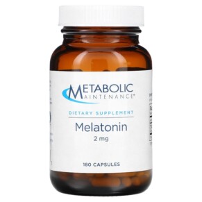 Thuốc bổ Metabolic Maintenance Melatonin 2 mg 180 Capsules 838287006343