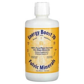 Thuốc bổ Morningstar Minerals Energy Boost 70 Fulvic Minerals 32 oz (946 ml) 819237009980