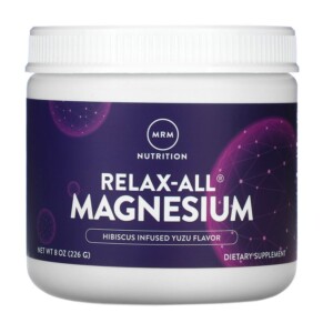 Thuốc bổ MRM Nutrition Relax-All Magnesium Hibiscus Infused Yuzu 8 oz (226 g) 609492300522