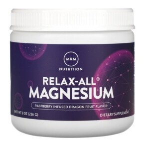 Thuốc bổ MRM Nutrition Relax-All Magnesium Raspberry Infused Dragon Fruit 8 oz (226 g) 609492300515