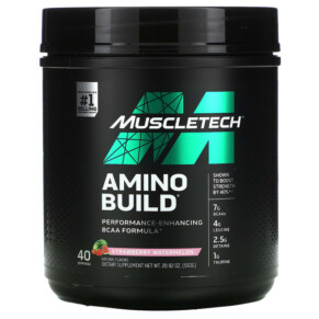 Thuốc bổ MuscleTech Amino Build Strawberry Watermelon 20.92 oz (593 g) 631656715811