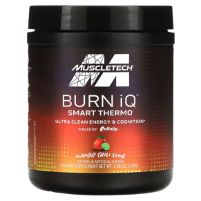 Thuốc bổ MuscleTech Burn iQ Smart Thermo Mango Chili Lime 7.58 oz (215 g) 631656717136