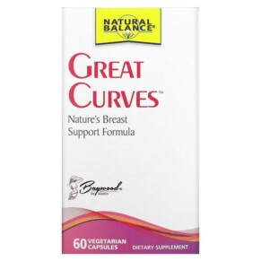 Thuốc bổ Natural Balance Great Curves 60 Vegetarian Capsules 047868844063